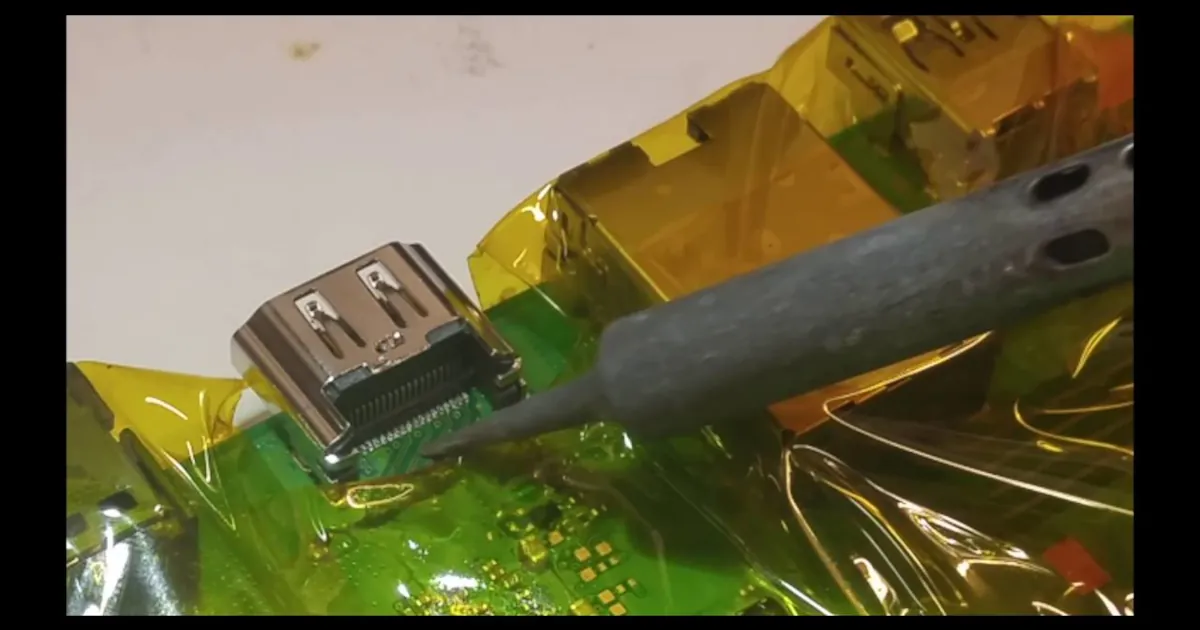 تعمیر پورت HDMI تعمیر پورت HDMI