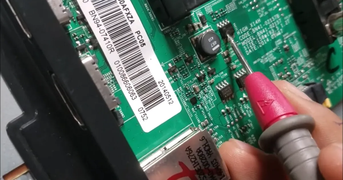 روشن نشدن تلویزیون سامسونگ UN60H6350 روشن نشدن تلویزیون سامسونگ UN60H6350