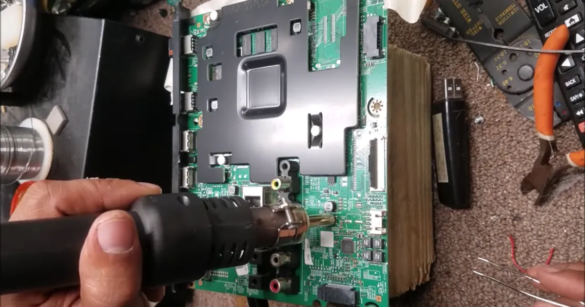 روشن نشدن تلویزیون سامسونگ UN60H6350 روشن نشدن تلویزیون سامسونگ UN60H6350